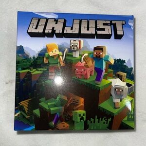 Unjust Jewlery limited release Minecraft bracelet